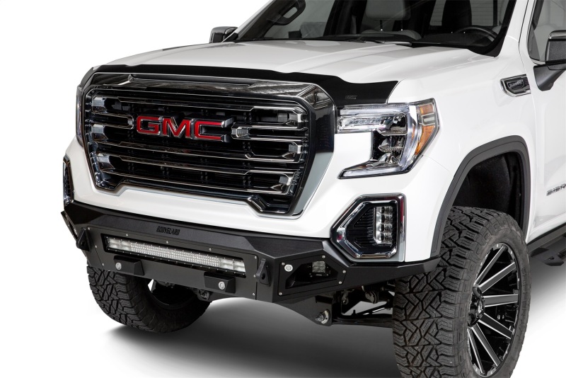 GMC Sierra 3500 Hood Deflector - Husky Liners - Aeroskin Low Profile - Matte Black - `17-`18